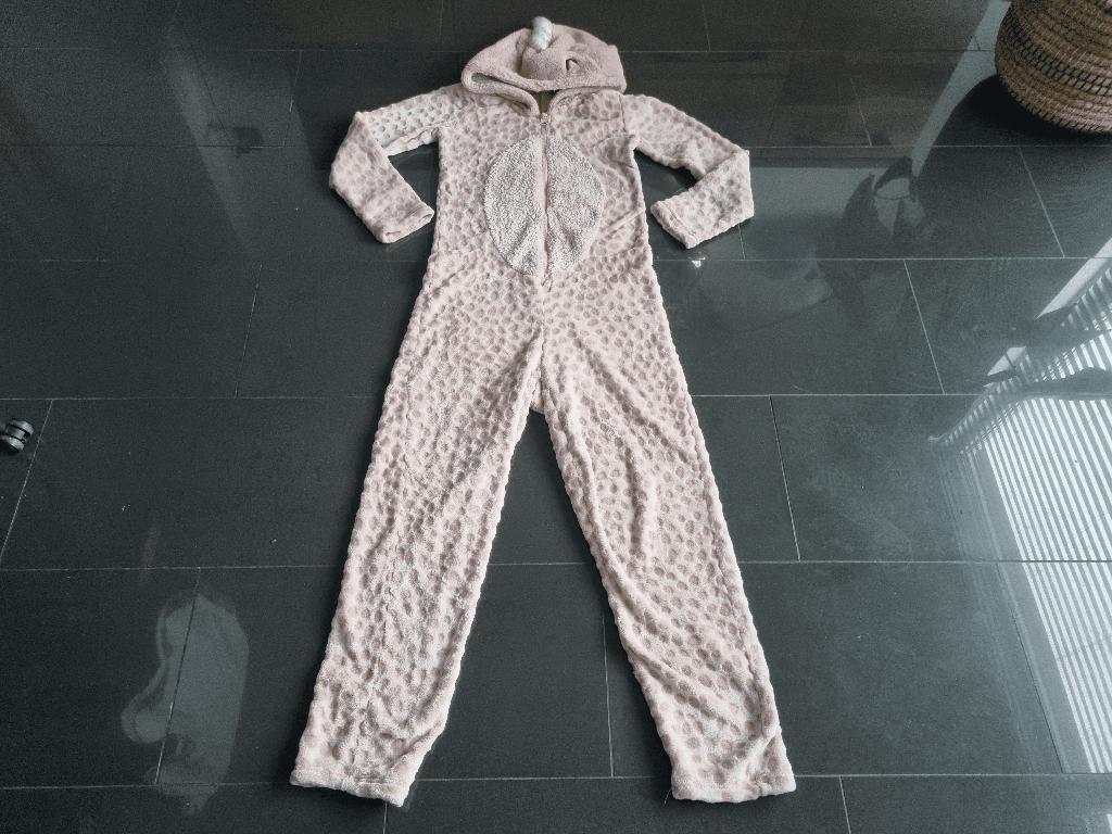 Hunkemoller onesie Maat XS, Ophalen of Verzenden, Gebruikt, Meisje, Nacht- of Onderkleding