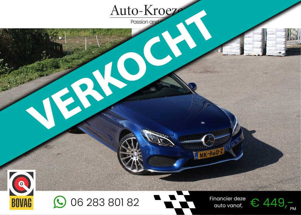Mercedes-Benz C-klasse Coupé 180 ///AMG Pakket | Pano | Cam, Automaat, Lichtsensor, Achterwielaandrijving, 1405 kg