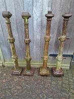 gietijzeren paaltjes, Ophalen