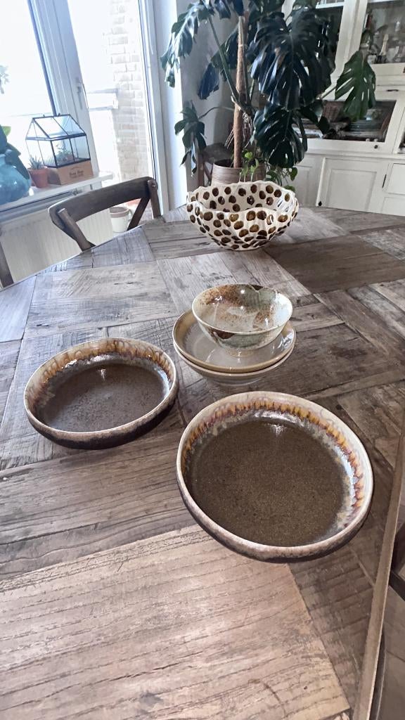 Riviera Maison eettafel met 4 gratis stoelen en gratis lamp, Huis en Inrichting, Tafels | Eettafels, Gebruikt, 50 tot 100 cm, 150 tot 200 cm