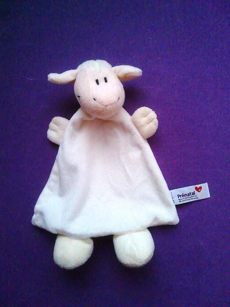 PRENATAL Knuffeldoekje SCHAAP. 25 CM **Nieuw**, Prénatal, Overige typen, Nieuw, Ophalen of Verzenden