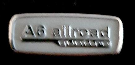 Audi A 6 Allroad quattro pin, Verzamelen, Verzenden, Nieuw, Transport, Speldje of Pin