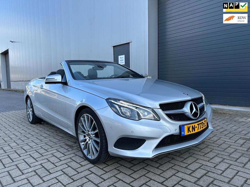 Mercedes-Benz E-klasse Cabrio 220 CDI AUT LEDER LED 2014, Achterwielaandrijving, 4 cilinders, Cabriolet, 4 stoelen