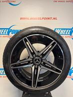 18" Originele Mercedes C-klasse AMG Velgen W205 5x112, 18 inch, Gebruikt, 255 mm, Banden en Velgen