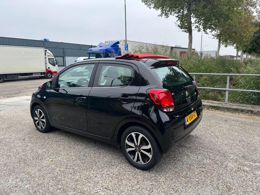 Citroen C1 1.0 VTi Airscape Shine Automaat! Grootscherm! Air, Auto's, Euro 5, Gebruikt, LED verlichting, 4 stoelen