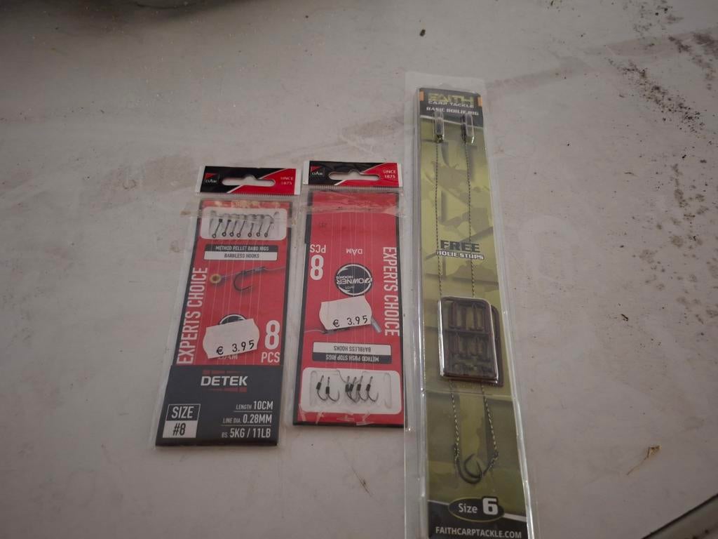 Pop-ups, pellets en onderlijnen voor karpervissen, Ophalen of Verzenden, Gebruikt, Overige typen