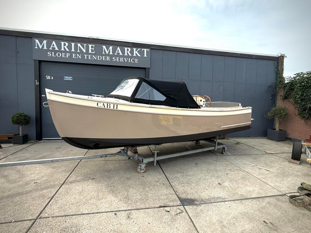 Menken Cab zo goed als nieuw, 2023 vol opties, Ophalen, Binnenboordmotor, 6 meter of meer, Diesel