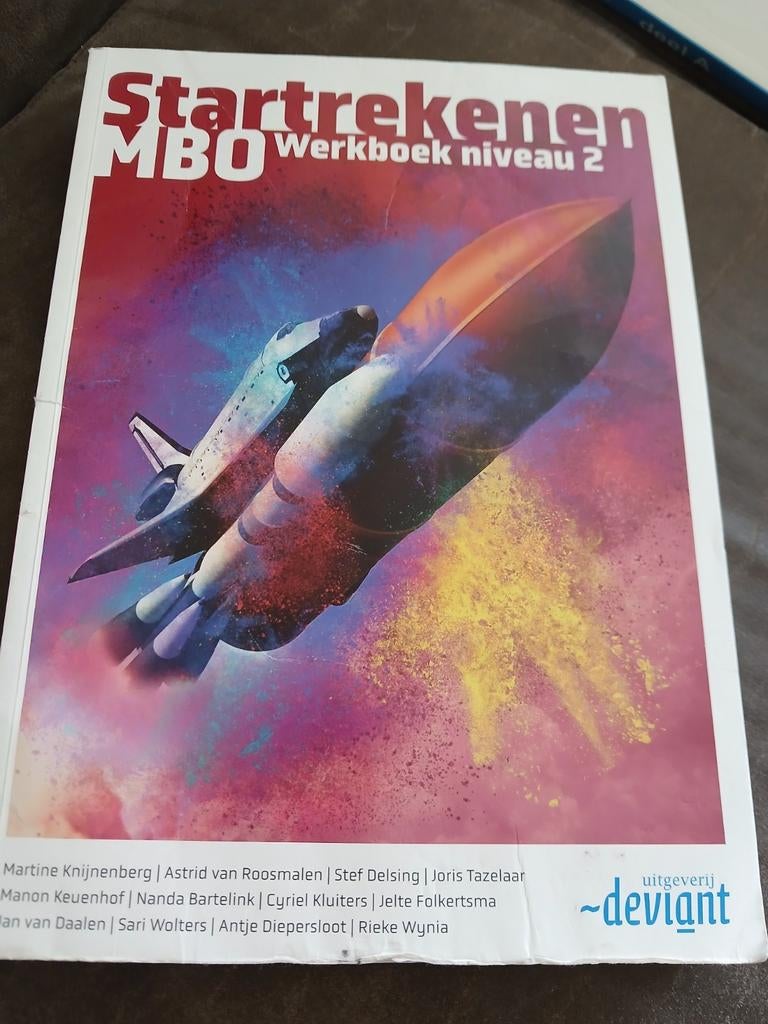 Jelte Folkertsma - Studiereader Startrekenen MBO niv. 2 ECK, Boeken, Jelte Folkertsma, Ophalen of Verzenden, Zo goed als nieuw
