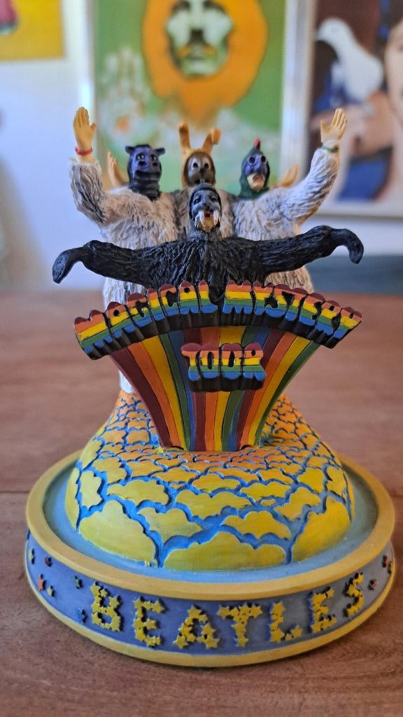 Beatles MMT musical Franklin Mint bell jar, Ophalen of Verzenden, Nieuw, Pop, Beeldje of Miniatuur