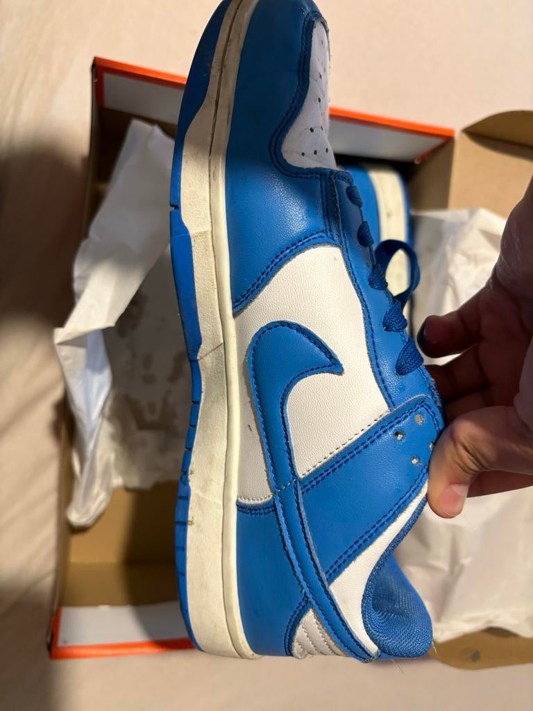 Originele Nike Panda Dunks - Gedragen, Kleding | Dames, Schoenen, Ophalen of Verzenden, Gedragen, Wit, Sneakers of Gympen