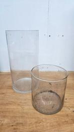 2 vazen, Ophalen, Gebruikt, Overige kleuren, Glas