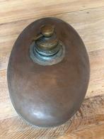 Antieke koperen kruik en bedwarmer, Ophalen of Verzenden, Koper