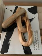Groot ornament houten schakels object koffietafelboeken, Ophalen of Verzenden