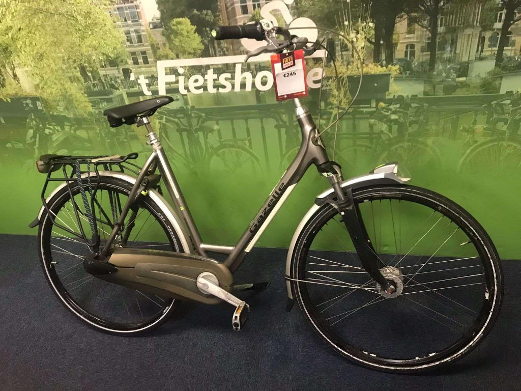 Fietshokje Raaks : Gazelle Monteaux Damesfiets 56cm, Fietsen en Brommers, Fietsen | Dames | Damesfietsen, Overige merken, Raaks Fietsen