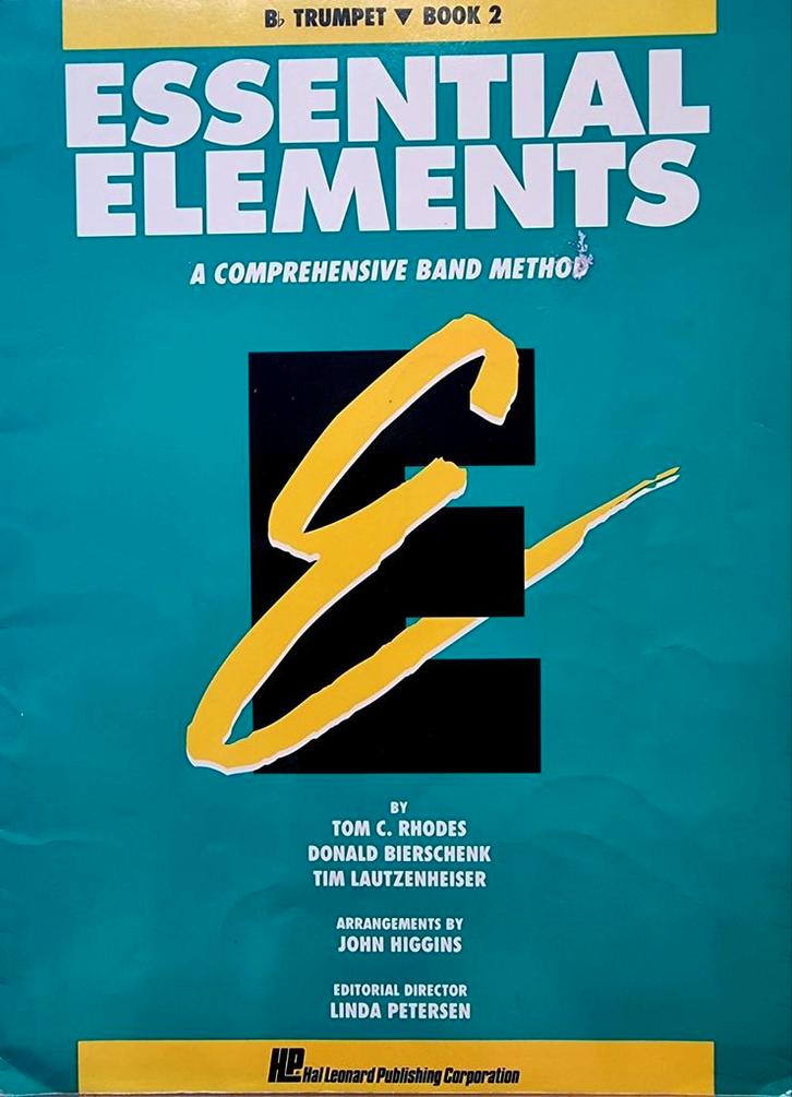 Essential Elements Trompet Boek 2, Muziek en Instrumenten, Bladmuziek, Gebruikt, Les of Cursus, Populair, Trompet, Ophalen of Verzenden