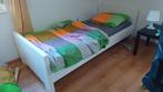 1-persoons bed incl. matras, dekbed en beddengoed, Ophalen, Gebruikt, 90 cm, Eenpersoons