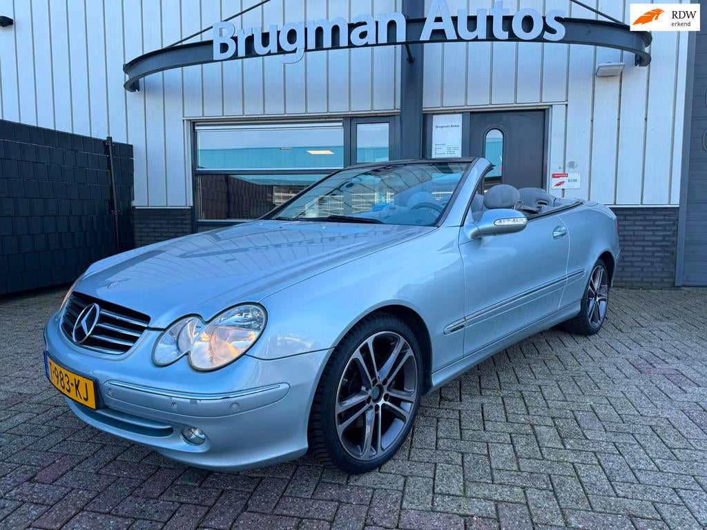 Mercedes-Benz CLK-klasse Cabrio 200 K. Avantgarde, Auto's, Mercedes-Benz, Automaat, Achterwielaandrijving, Gebruikt, 4 cilinders