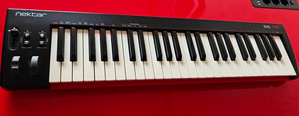Nektar SE49 usb midi controller keyboard, Muziek en Instrumenten, Midi-apparatuur, Ophalen of Verzenden, Zo goed als nieuw