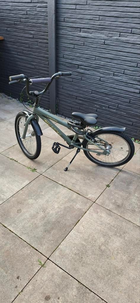 Bmx kind 7 jaar, Fietsen en Brommers, Fietsen | Crossfietsen en BMX, Ophalen, Staal, V-brakes, 16 tot 20 inch