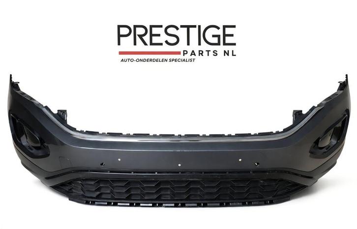 Voorbumper VW T-Roc 2GA Facelift 6xPDC L R7H Bumper bj.2021-, Auto-onderdelen, Carrosserie en Plaatwerk, Bumper, Voor, Gebruikt
