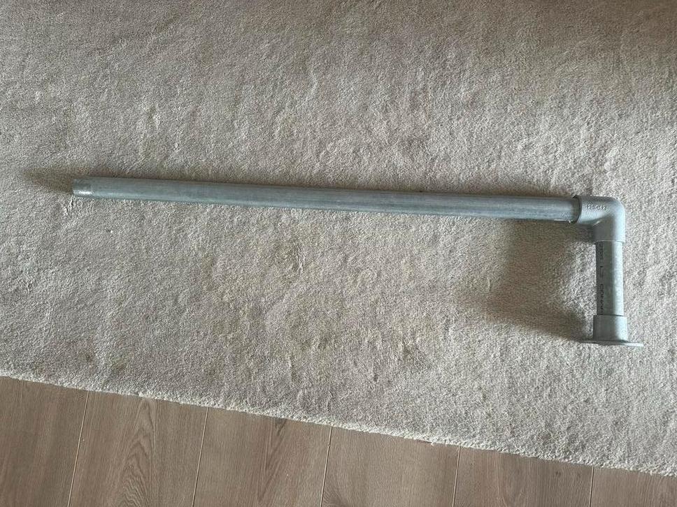 Steigerbuis verzinkt 1000 mm ø 42 mm, Doe-het-zelf en Verbouw, Steigers, Ophalen, Nieuw, Overige typen, Minder dan 2 meter