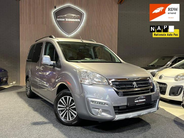 Peugeot Partner Tepee 1.2 PureTech Allure Navi.Airco.Cruisec, Auto's, Peugeot, Bedrijf, Te koop, Partner Tepee, ABS, Airbags, Airconditioning