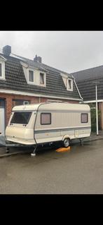 Hobby Classic 470 caravan, Caravans en Kamperen, Vast bed, Schokbreker, Rondzit, Hobby