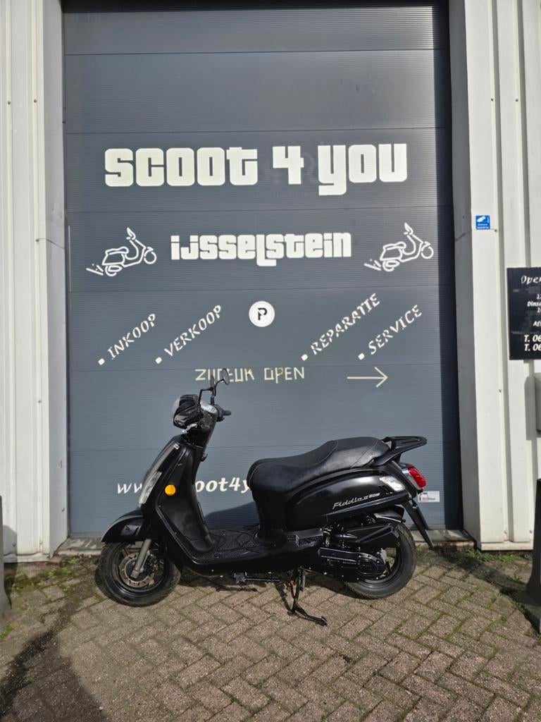 Sym Fiddle 2 4S Injection 2019 Snor Mat-Zwart  Garantie zip, Ophalen of Verzenden, Benzine, Fiddle