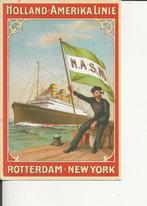 Rotterdam-New-York Holland Amerika Line, Verzamelen, Ophalen of Verzenden, Ongelopen, Zuid-Holland
