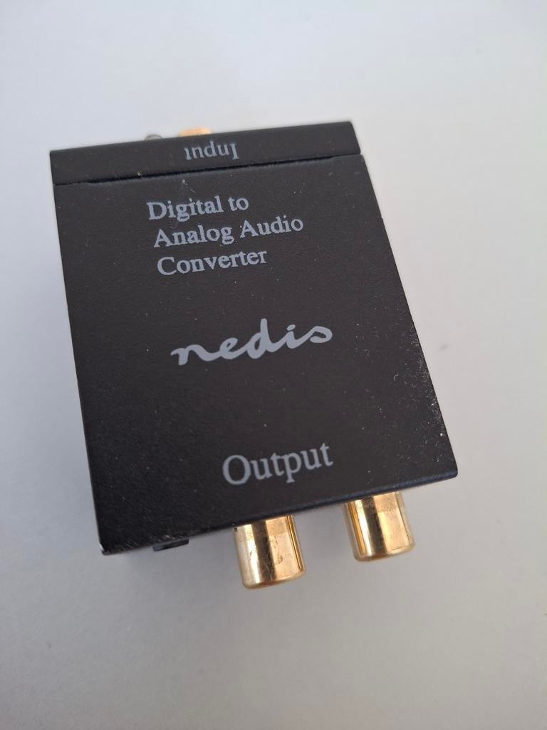 Nedis Digitaal naar Analoog Audio Converter DAC, Ophalen of Verzenden, Nieuw