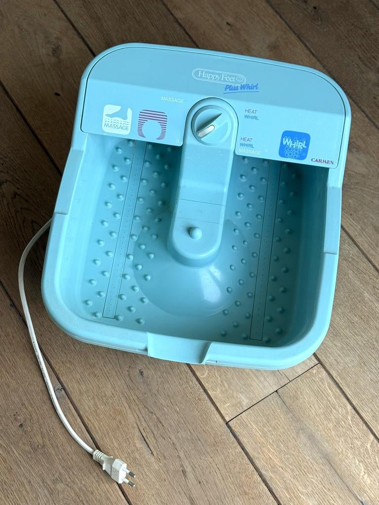 Happy Feet Whirl, warmte en/of massage voetenbad, Ophalen of Verzenden, Gebruikt, Hand- en Voetverzorging