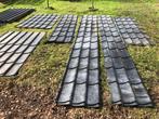zwarte dakpanplaten 6 stuks, Zwart, Zo goed als nieuw, 15 m² of meer, Metaal