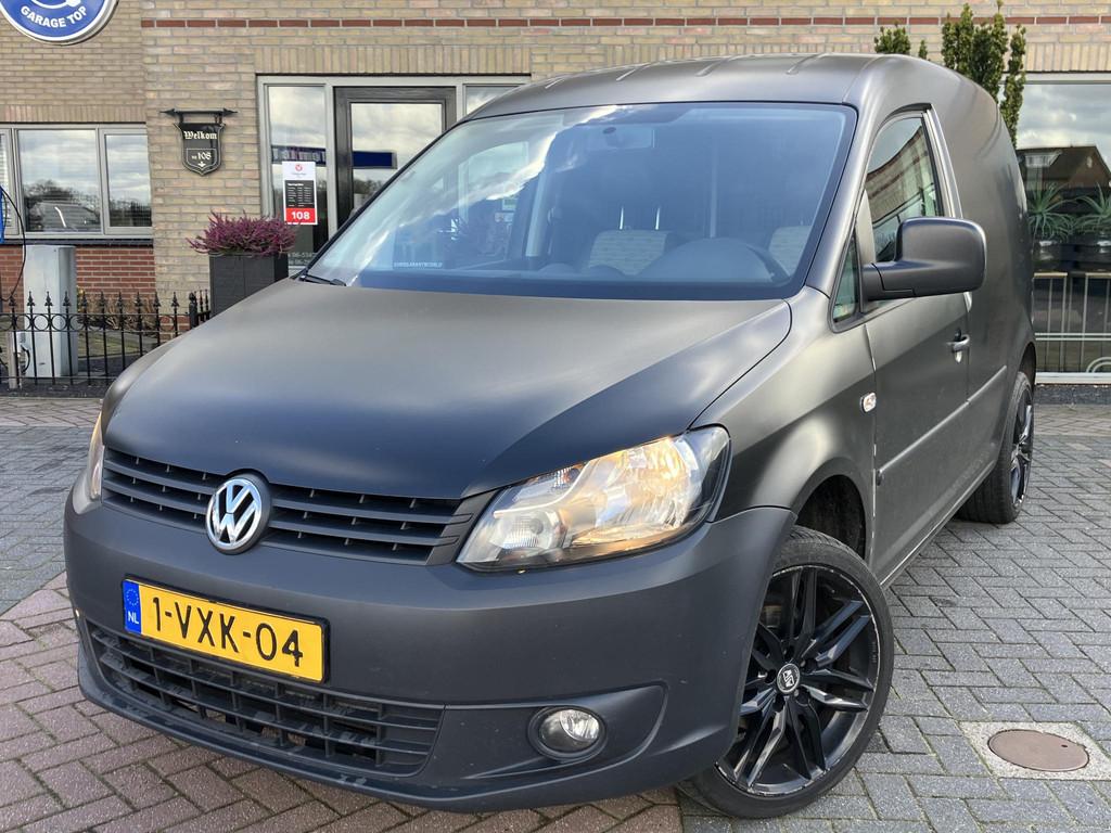 Volkswagen Caddy 1.6 TDI | Cruise | Airco | NAP, Auto's, Bestelauto's, Voorwielaandrijving, Euro 5, Gebruikt, Zwart
