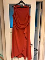 Elegante roestkleur/ terracotta jurk van Lipsy, Kleding | Dames, Jurken, Maat 42/44 (L), Nieuw, Oranje, Ophalen of Verzenden