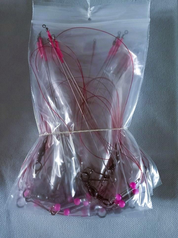 Nog onderlijnen met verenstaal afhouders ., Ophalen of Verzenden, Nieuw, Vislijn