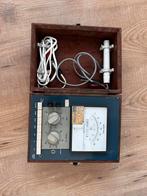 Vintage Micro RHO Meter in houten kist, Ophalen