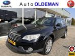 Subaru Outback 2.5i Comfort CLIMA,CRUISE,TREKHAAK (bj 2009), Stof, Zwart, 4 cilinders, Zwart