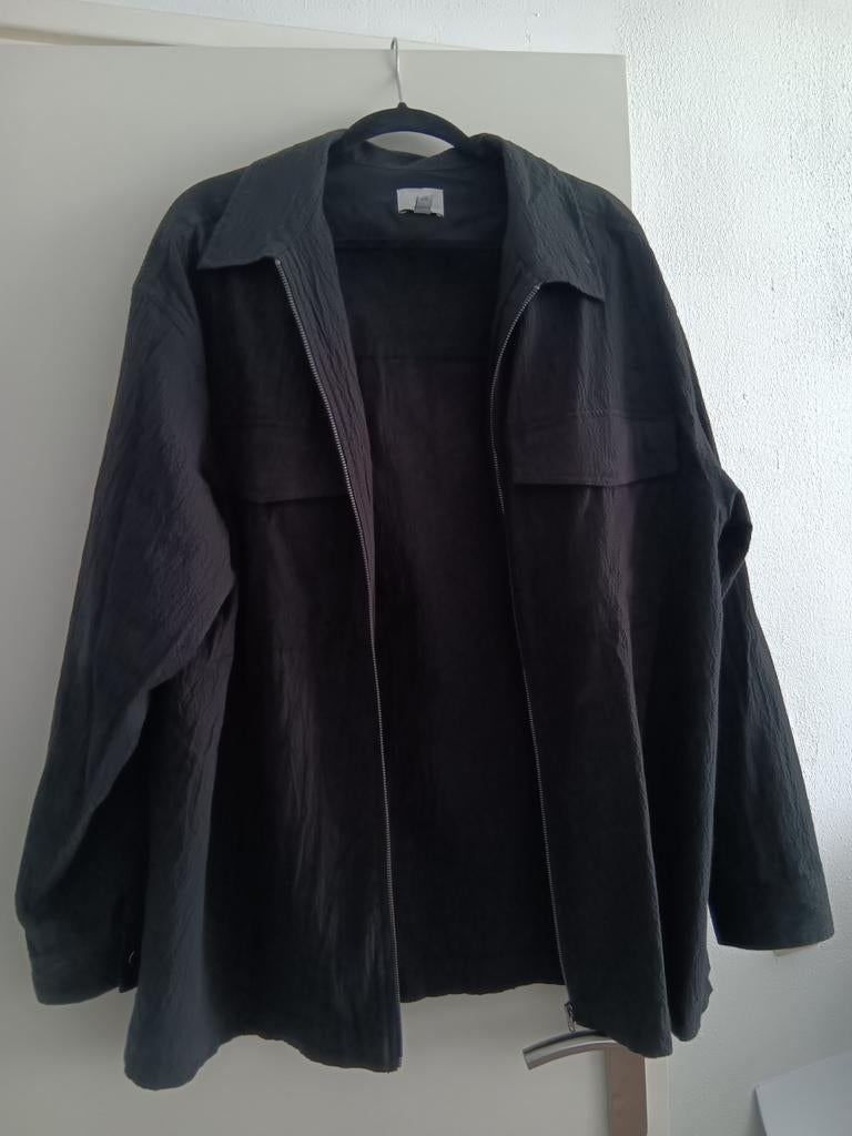 Blouse jasje mt XL, Kleding | Dames, Grote Maten, Verzenden, Zo goed als nieuw, Zwart, Blouse of Tuniek