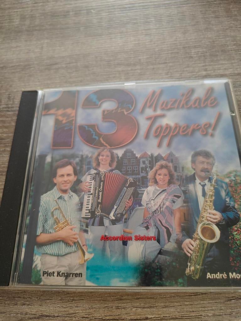 13 Muzikale Toppers! CD - André Moss, Piet Knarren, Ophalen of Verzenden, Zo goed als nieuw, Nederlandstalig