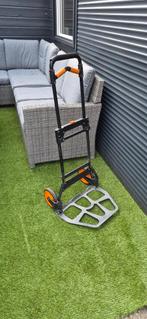 Handige inklapbare steekwagen - Compact en sterk, Doe-het-zelf en Verbouw, Transportwagens, Ophalen of Verzenden, Gebruikt, Steekwagen