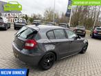 BMW 1-serie 120i |Leer|16"LMW, Auto's, Achterwielaandrijving, Zwart, 150 pk, Euro 4