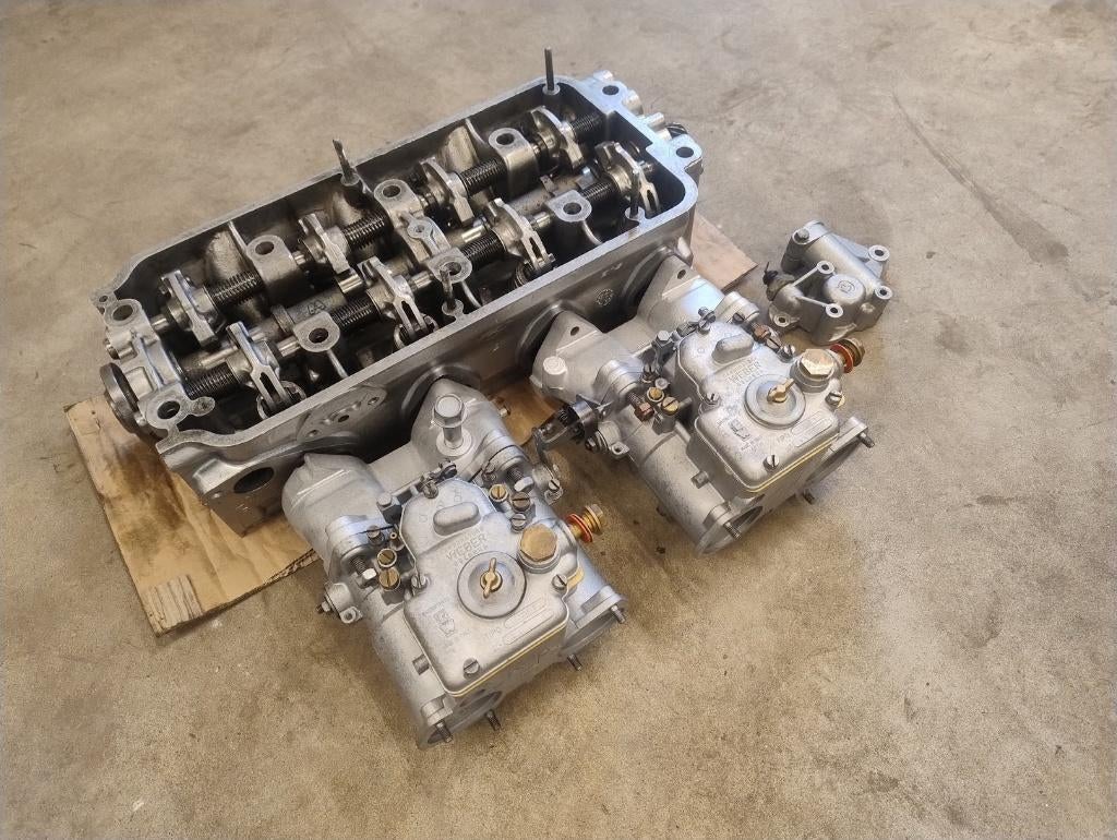 BMW M10B20 Cilinderkop getuned Weber 45 DCOE carburateurs, Ophalen, Gebruikt