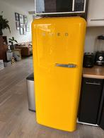 SMEG FAB28 koelkast geel – retro design, Witgoed en Apparatuur, Ophalen, Gebruikt, 200 liter of meer, 60 cm of meer