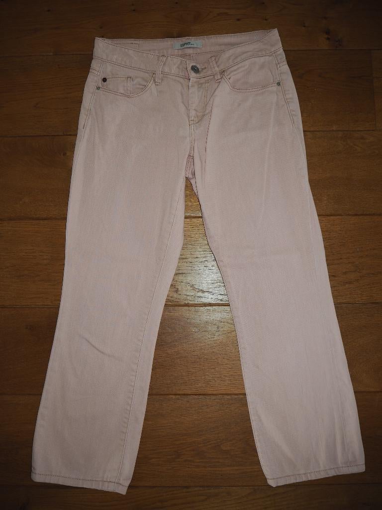 Zalm roze 7/8e broek van Esprit maat 34., Ophalen of Verzenden, Zo goed als nieuw, Roze, Maat 34 (XS) of kleiner