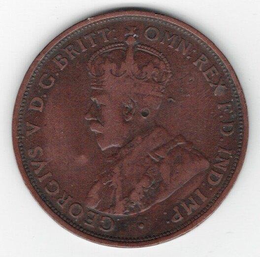 26-396 Australie 1 penny 1011, Postzegels en Munten, Munten | Oceanië, Losse munt, Ophalen of Verzenden