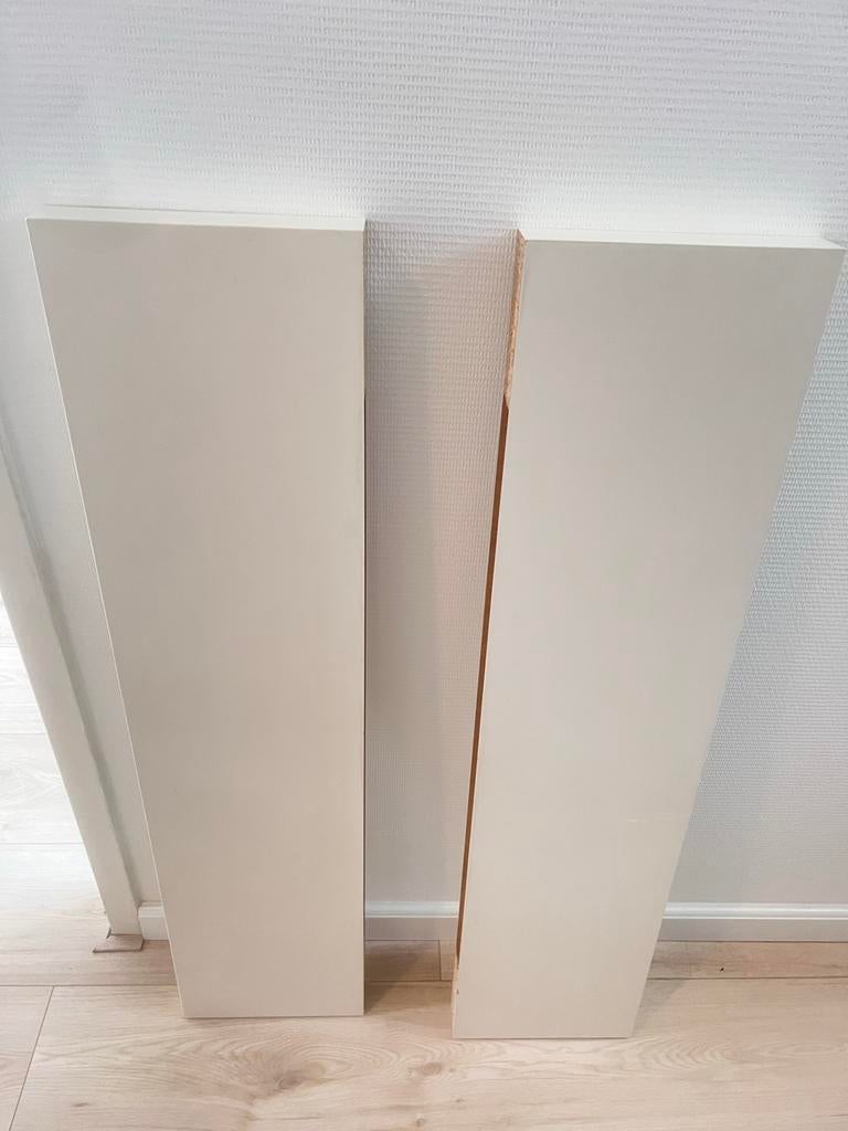 IKEA LACK wandplank, wit twee, Ophalen of Verzenden, Gebruikt