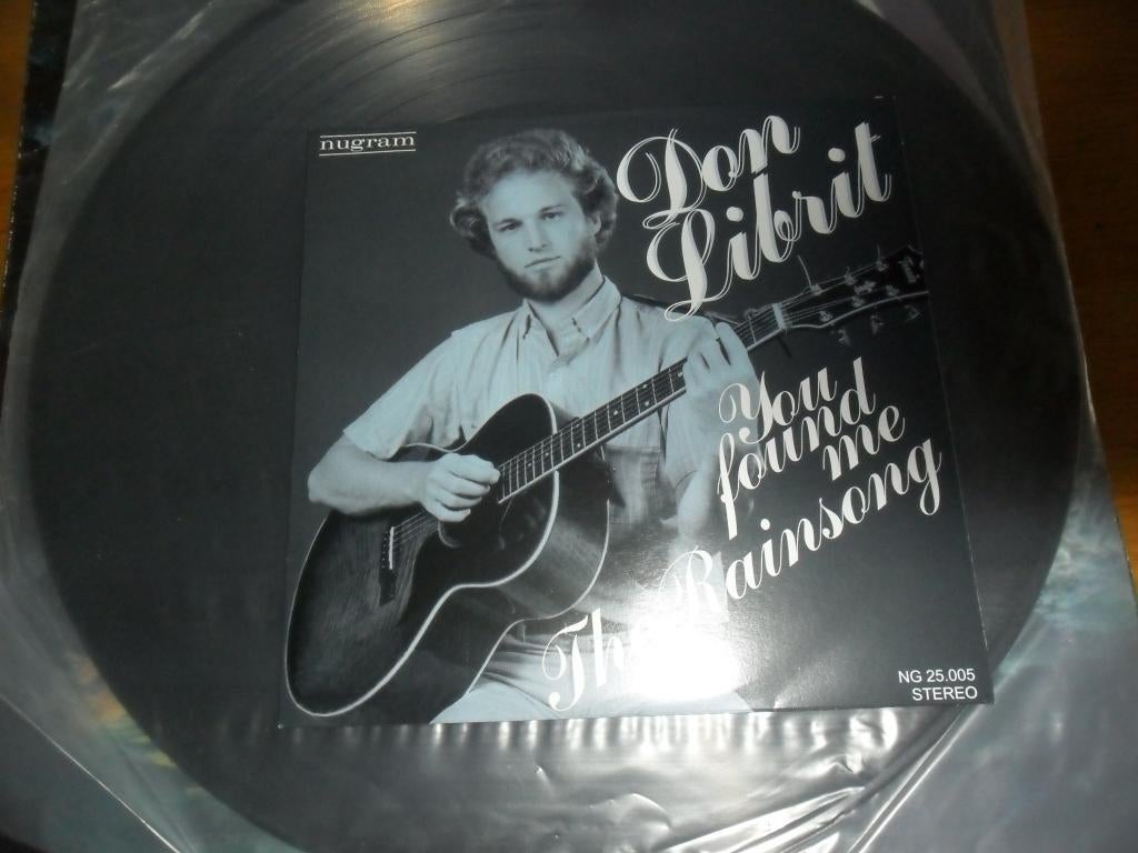 Don Librit - The Rainsong, 7 inch, Ophalen of Verzenden, Levenslied of Smartlap, Limited edition