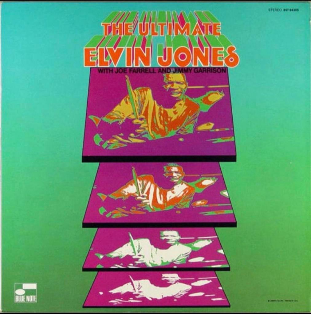 Elvin Jones The Ultimate Jazz LP 1969 Blue Note vinyl, Cd's en Dvd's, Vinyl | Jazz en Blues, 1960 tot 1980, Ophalen of Verzenden