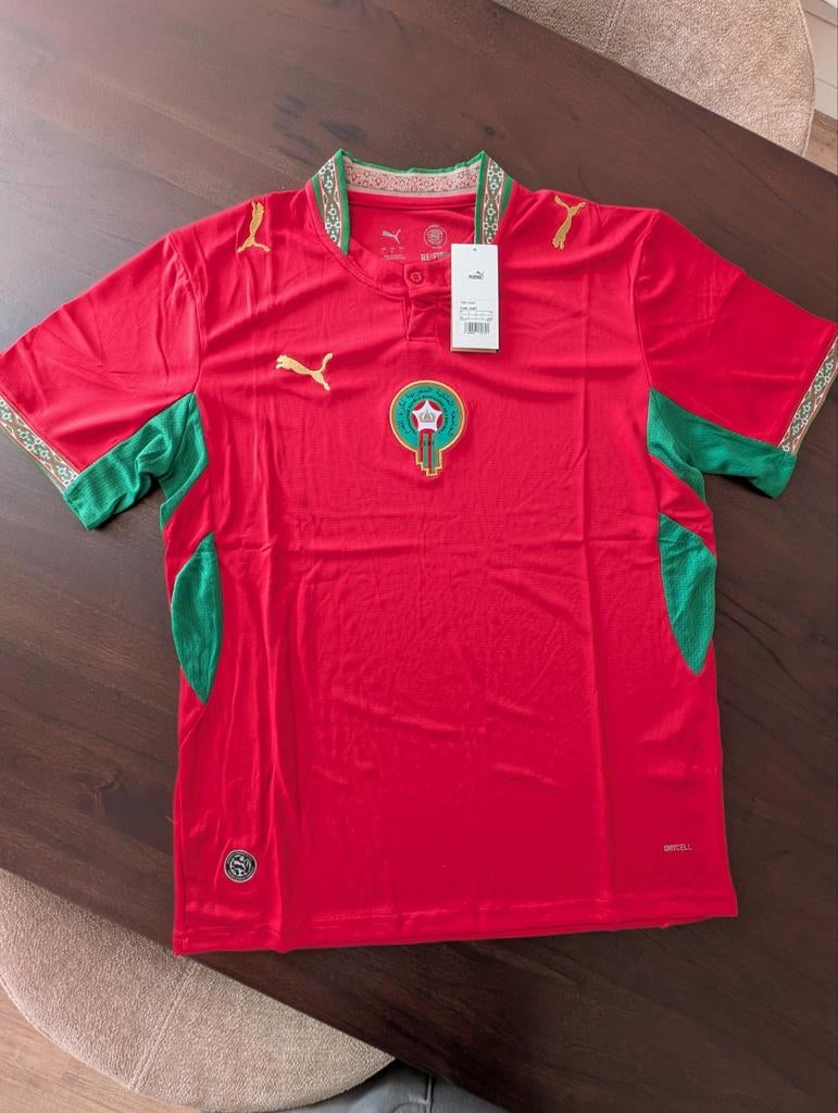 Marokko Thuisshirt 2026 Puma - L - Nieuw Voetbalshirt, Ophalen of Verzenden, Nieuw