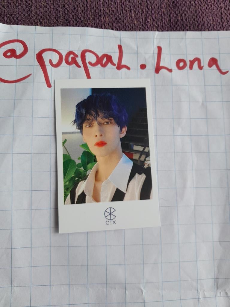 CIX Bae Jinyoung POB photocard, Ophalen of Verzenden, Zo goed als nieuw, Foto of Kaart